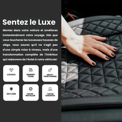 AutoLuxe® - Huse de Scaune de Lux (Kit Complet)