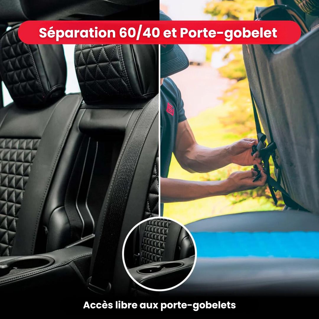 AutoLuxe® - Huse de Scaune de Lux (Kit Complet)