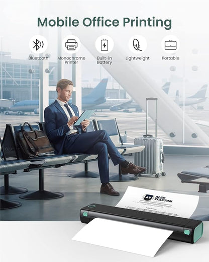 PrintGo® - Portable Wireless Thermal Printer