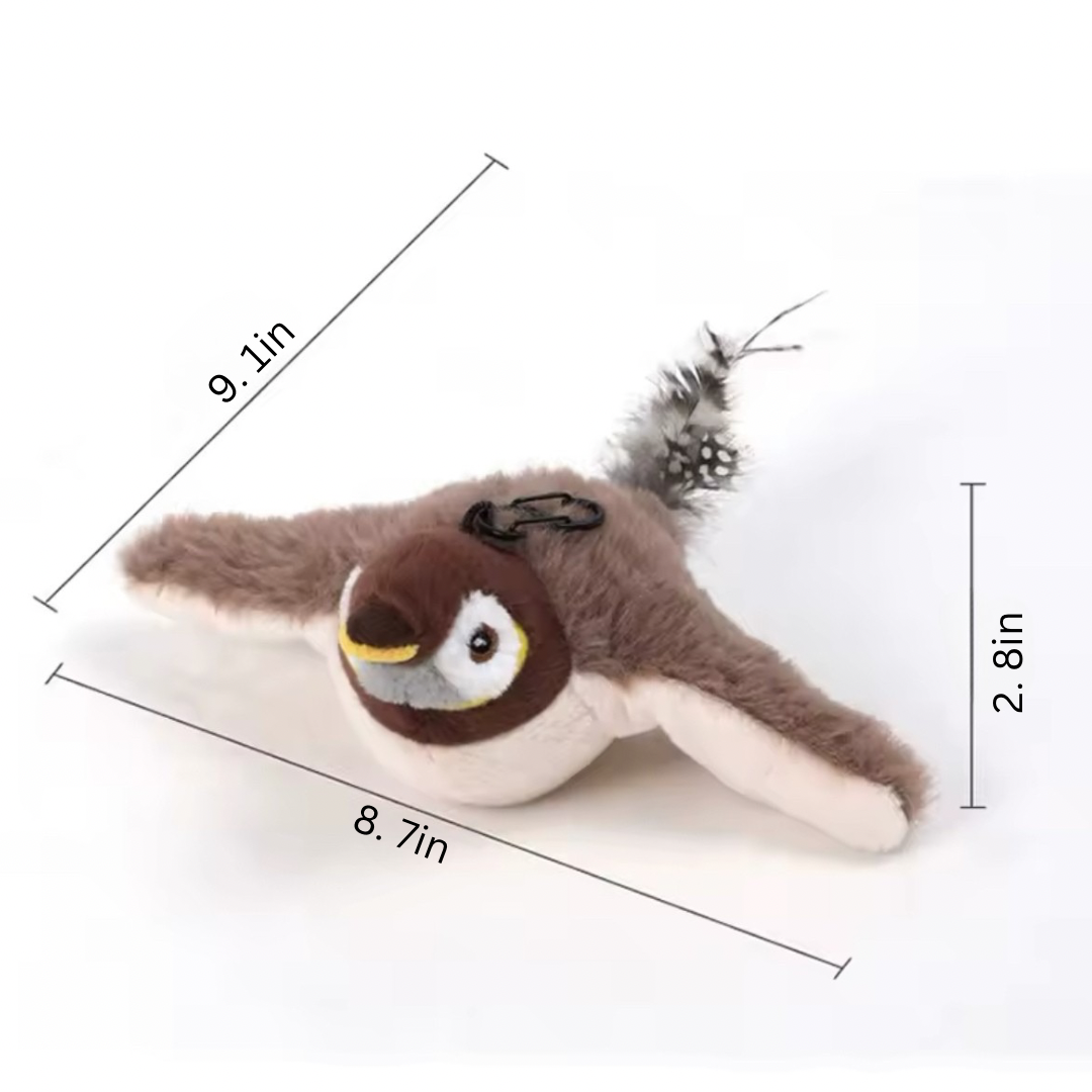 HoverBird® - Giocattolo per gatti a forma di uccellino svolazzante