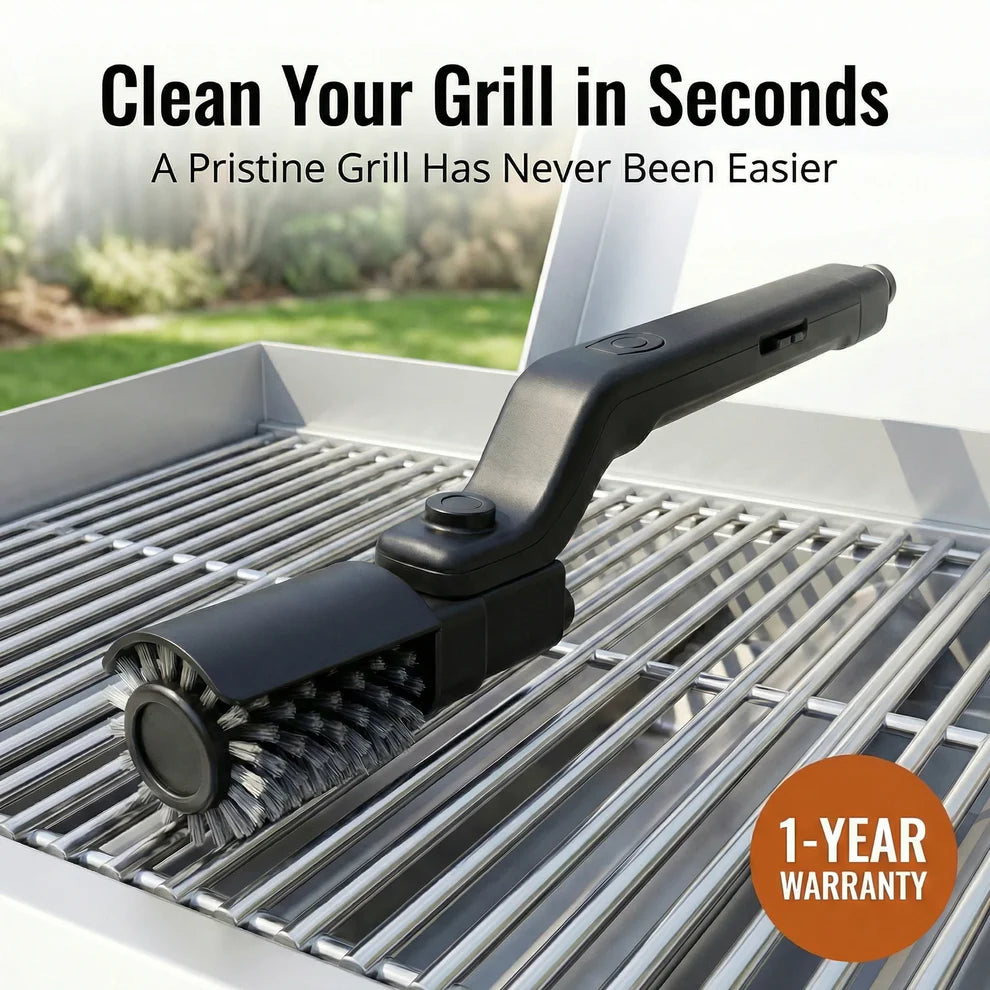 QuickShine BBQ® - Wireless Electric Grill Cleaner
