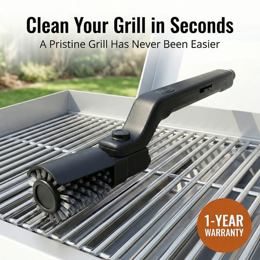 QuickShine BBQ® - Wireless Electric Grill Cleaner