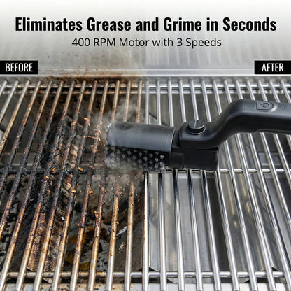 QuickShine BBQ® - Wireless Electric Grill Cleaner